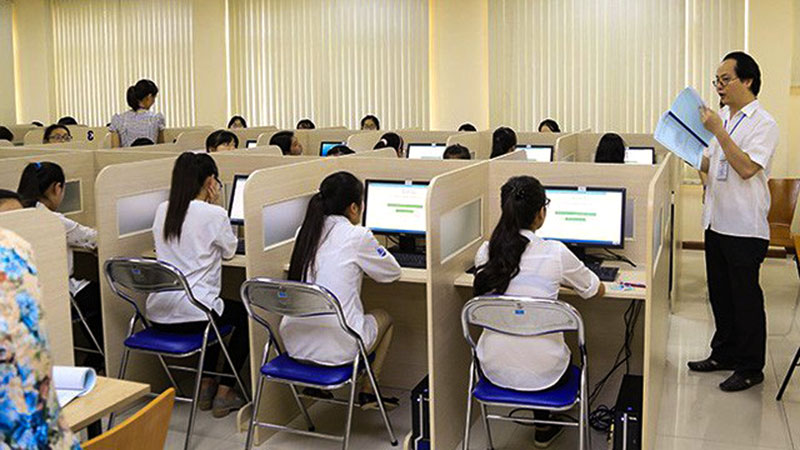 Phòng thi chứng chỉ tiếng anh