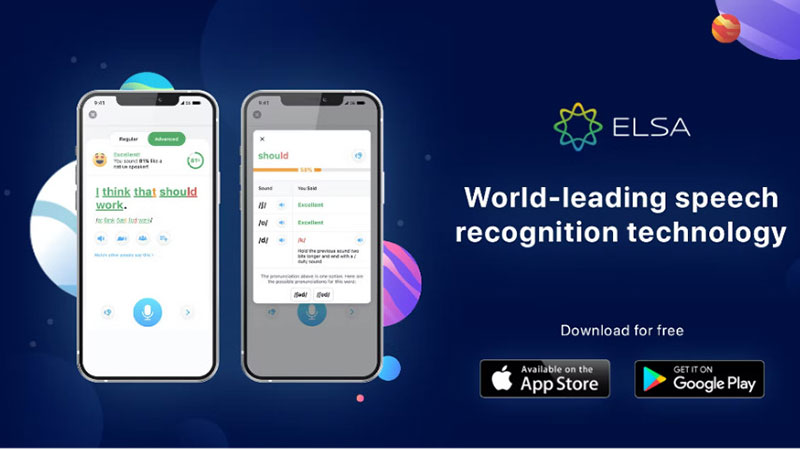 app học tiếng anh elsa spaek