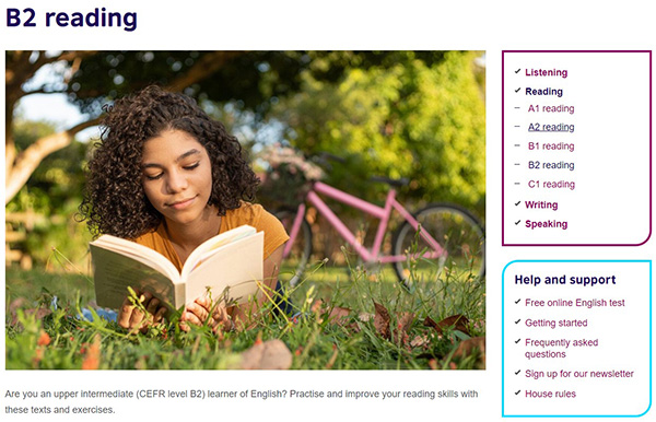 Học đọc tiếng anh B2 online bước 1