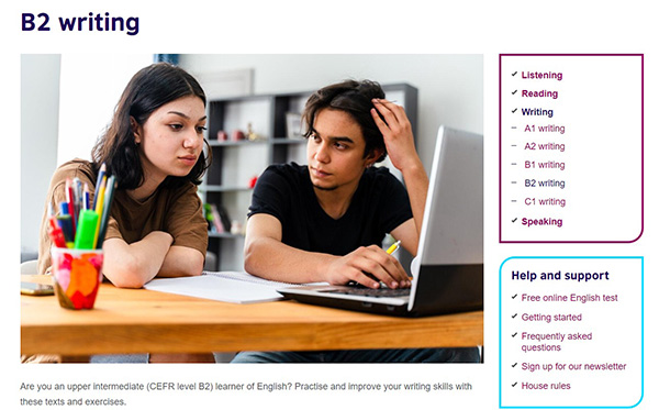 Học viết tiếng anh B2 online bước 1