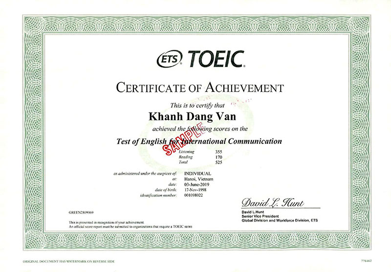 Chứng chỉ TOEIC IIG là gì? Địa điểm luyện thi TOEIC IIG uy tín