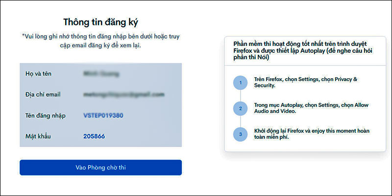 Các website thi thử VSTEP online trình độ A2, B1, B2, C1 miễn phí