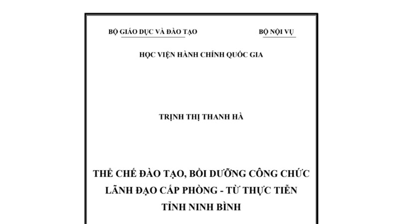 tiểu luận tình huống quản lý lãnh đạo cấp phòng