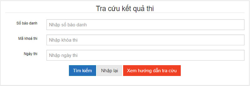 Hướng dẫn cách tra cứu điểm thi chứng chỉ tin học