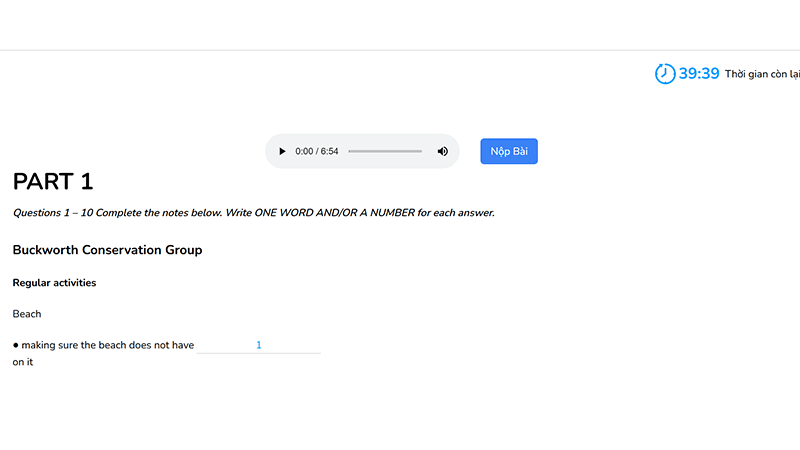 Thi thử APTIS tại Poly AI-1