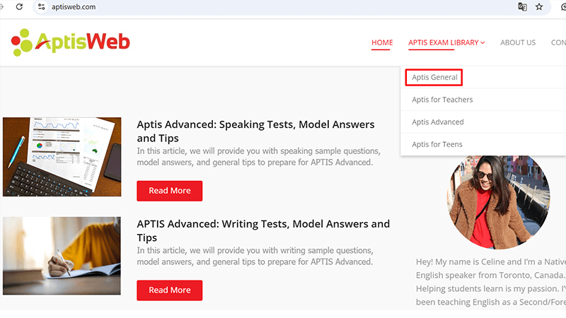Tổng hợp các trang web, phần mềm thi thử APTIS online