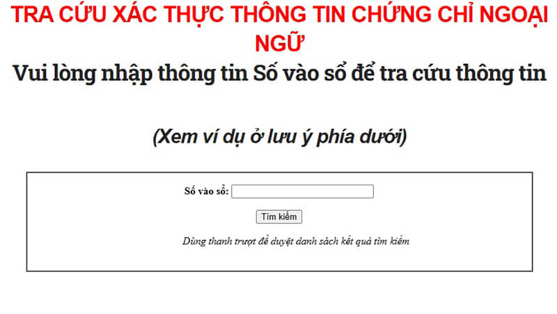 Cách tra số hiệu chứng chỉ tiếng Anh phân biệt thật giả?