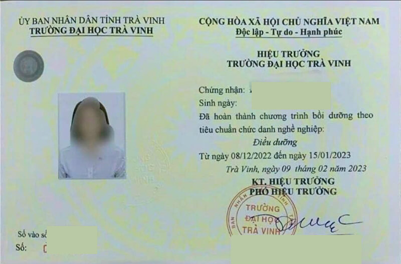 Khóa học bồi dưỡng chức danh nghề nghiệp điều dưỡng