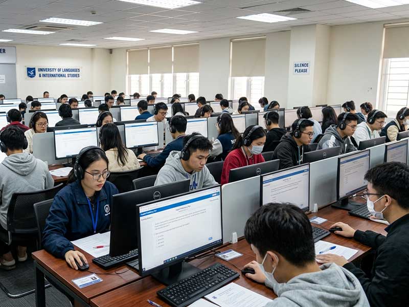 Kỳ thi VSTEP đại học sư phạm Hà Nội